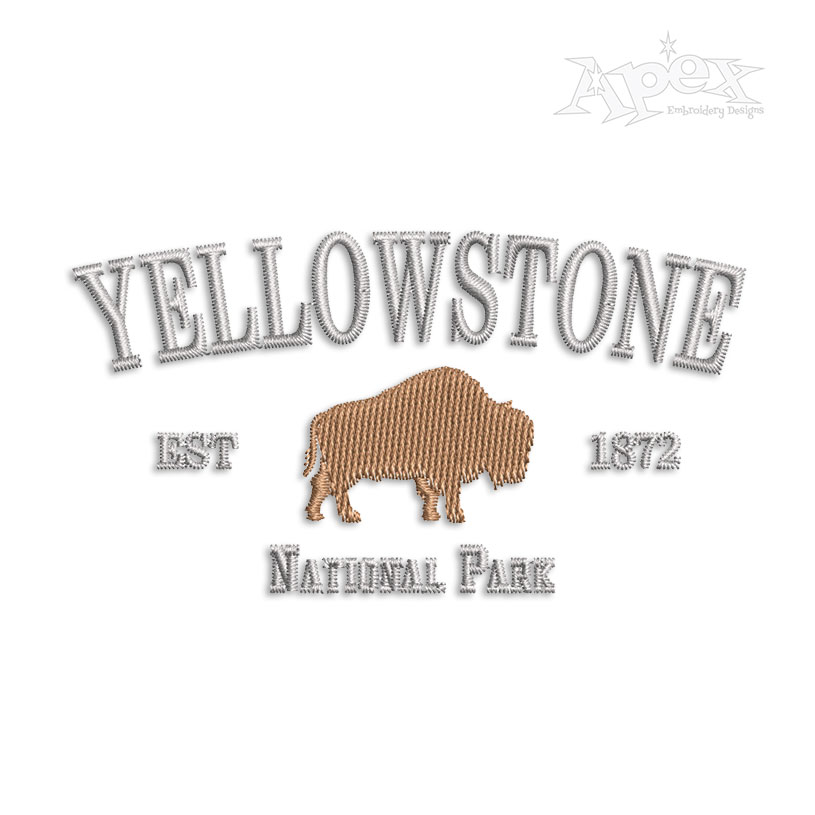 Yellowstone National Park EST 1872