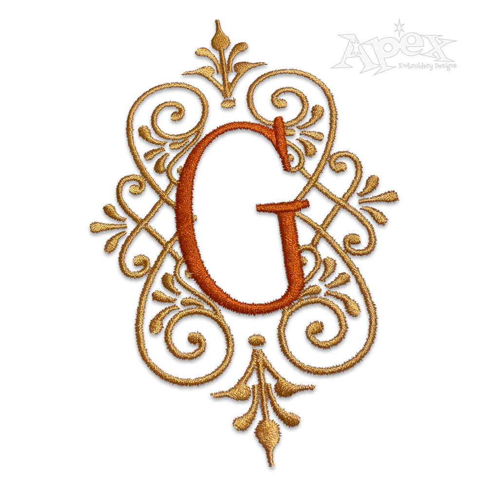 Philips Gate Embroidery Font Set