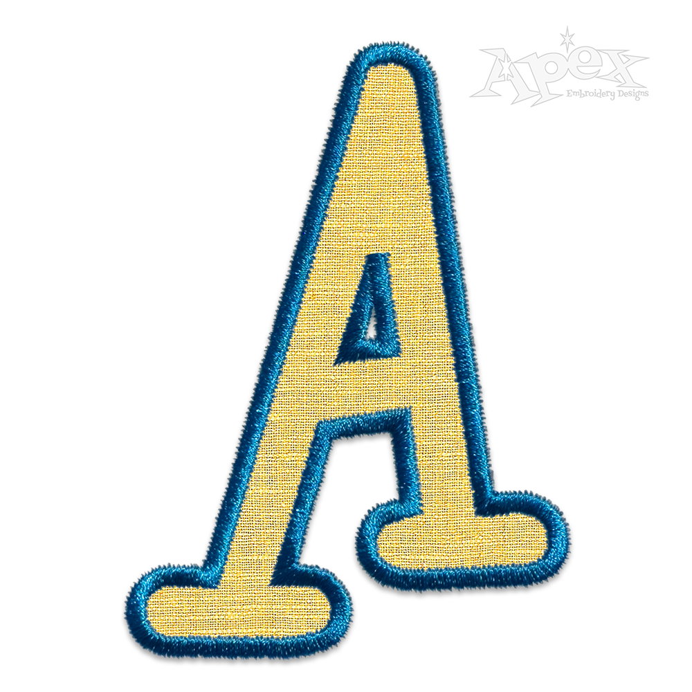 Applique Machine Embroidery Font Boys-R-Gross by Apex
