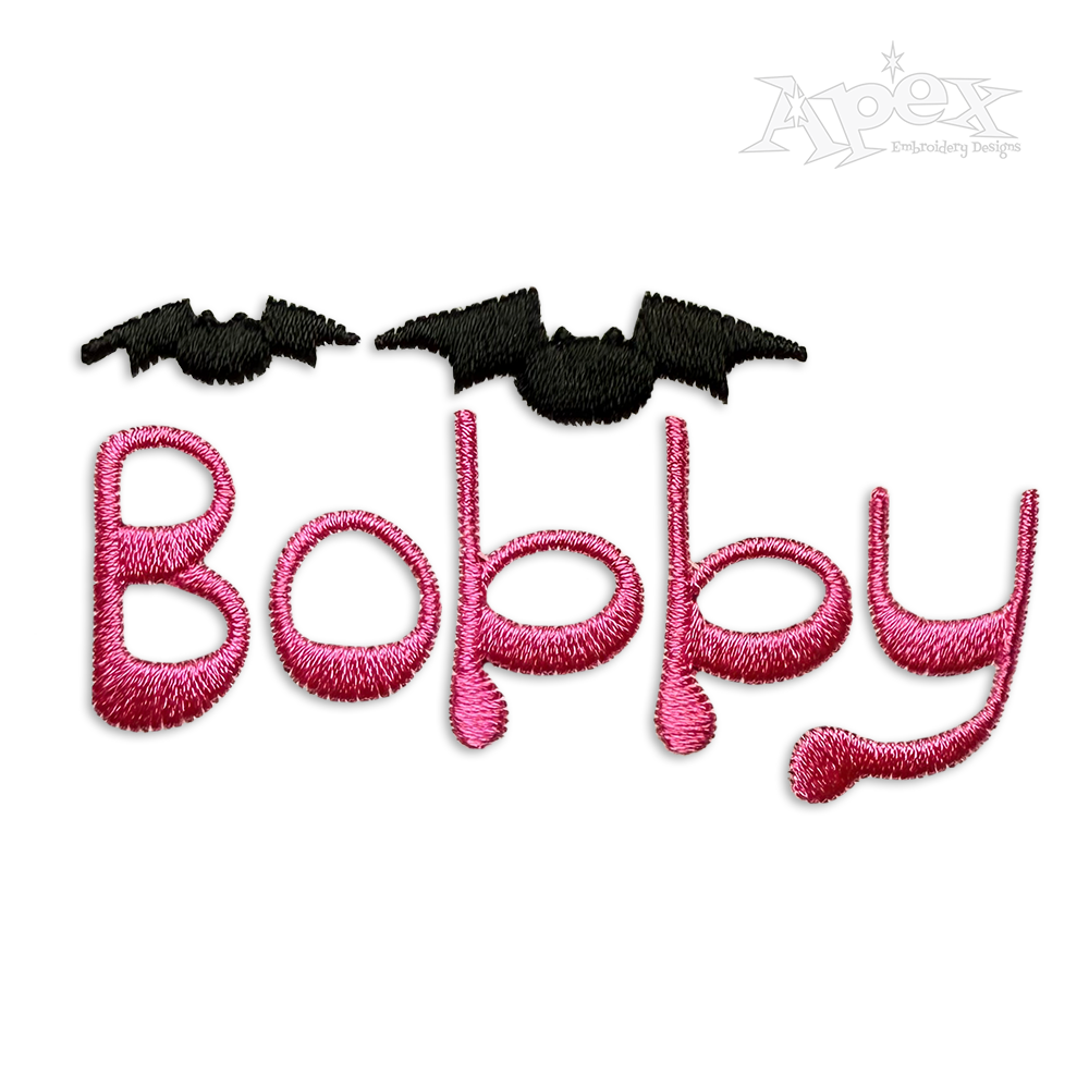 Voodoo Magic Machine Embroidery Font Design by Apex