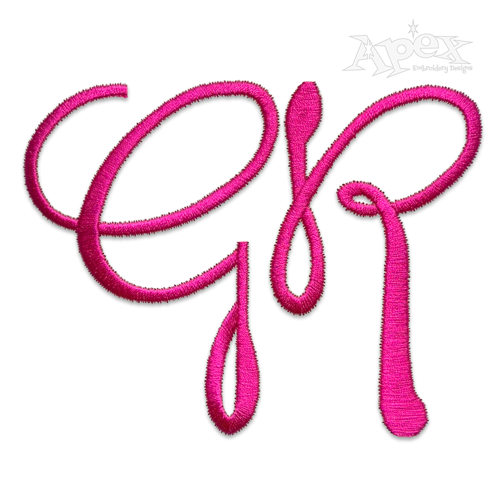 Embroidery Font Embroidery Apex Designs