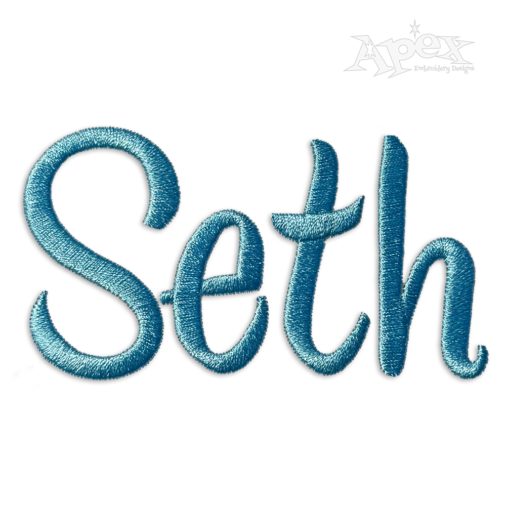 Stanley Machine Embroidery Font By Apex Seth