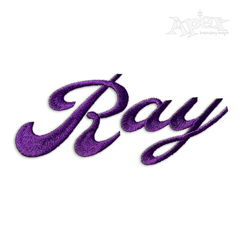 Ball Park Machine Embroidery Font by Apex Designs