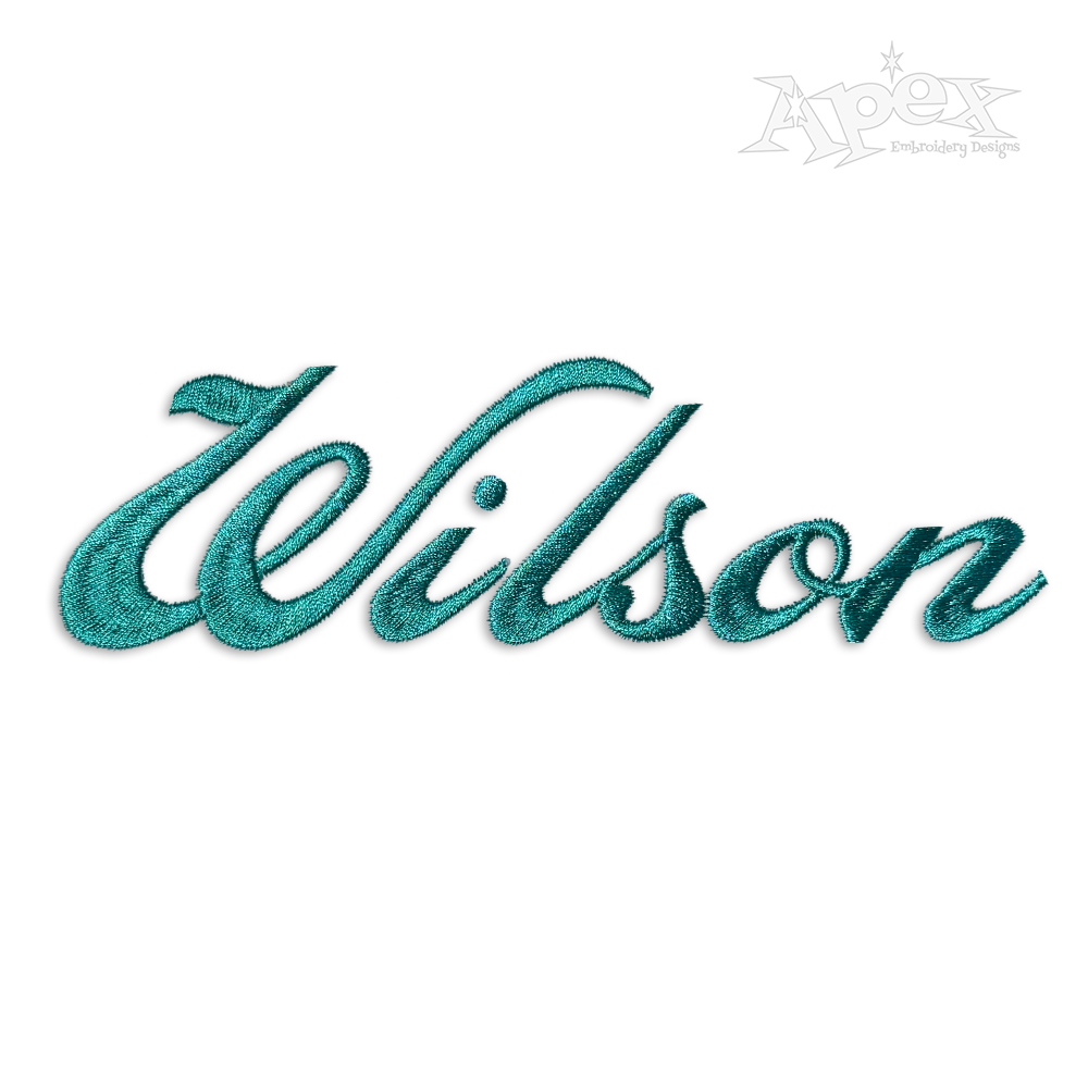 Ball Park Machine Embroidery Font by Apex