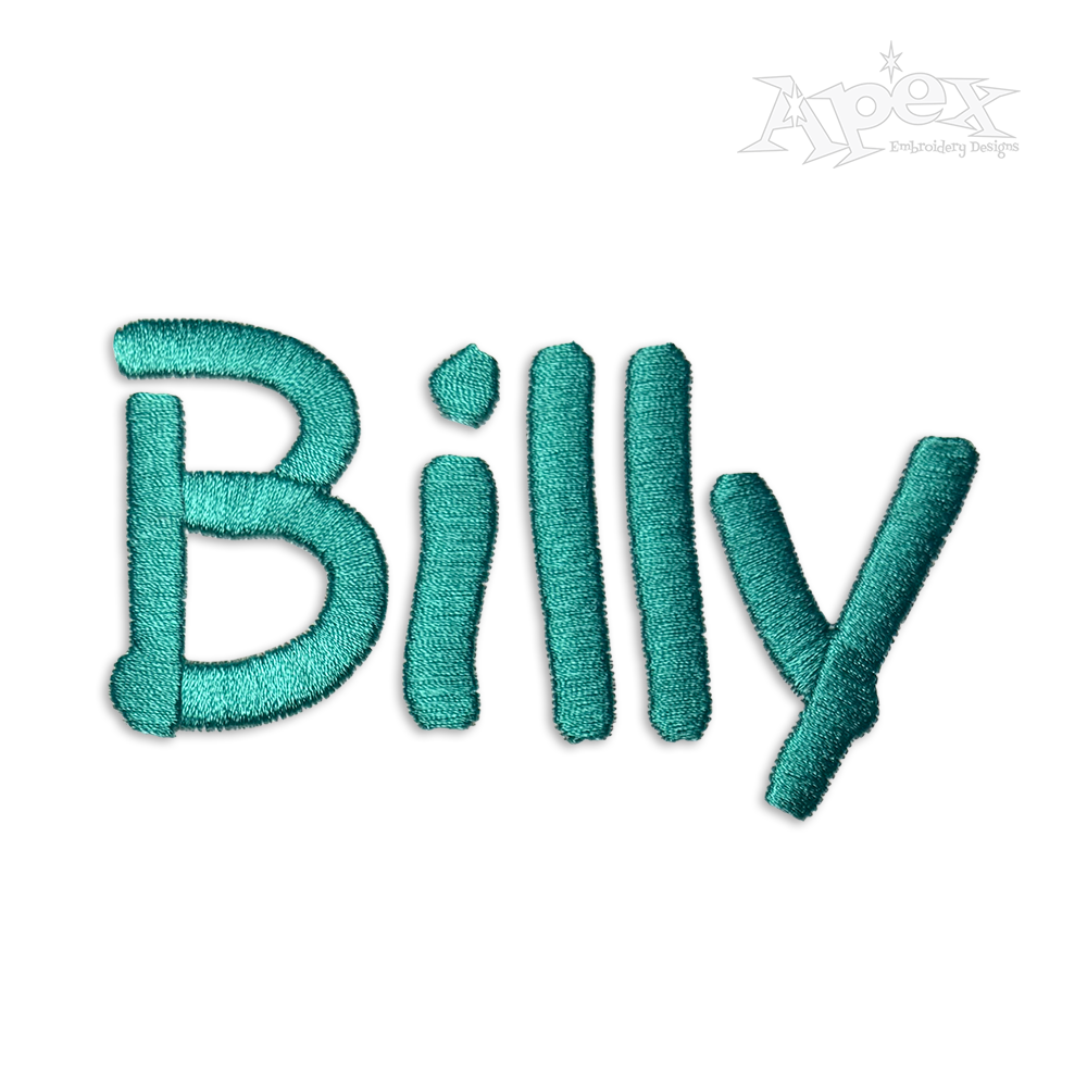 Kids Machine Embroidery Font Alphabet Letters - Apex Designs