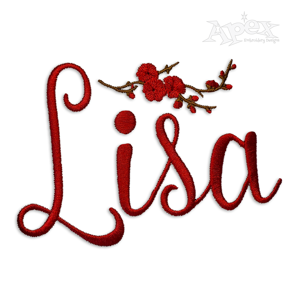 Japanese Plum Blossom Machine Embroidery Design by Apex