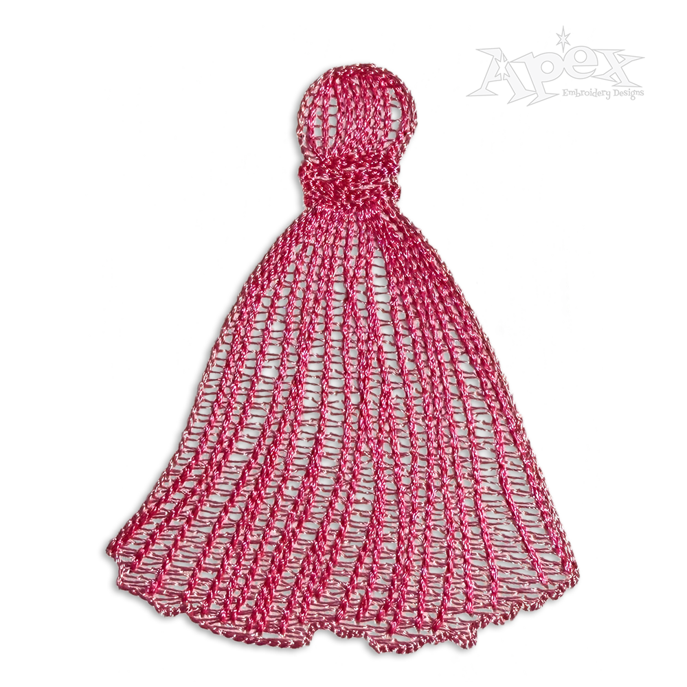 School Gradutaion Cap Tassel Sketch Class of Machine Embroidery Design by Apex