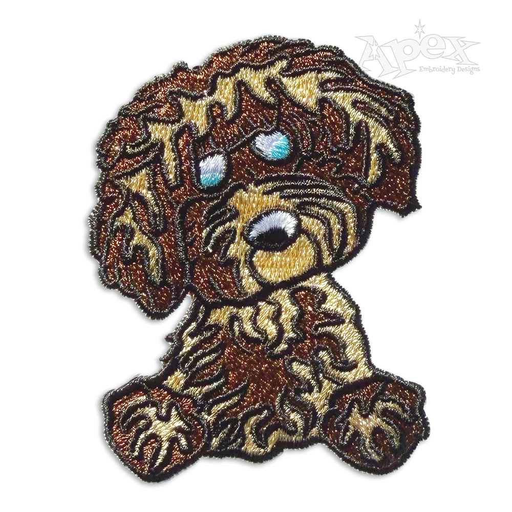 Aussie Doodle Machine Embroidery Design by Apex