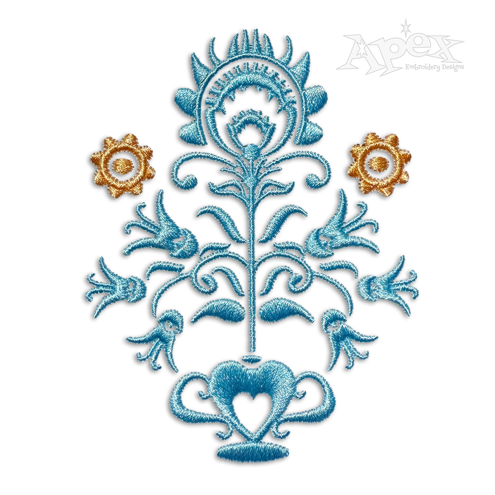 Polska Poland Polish Flower Machine Embroidery Designs