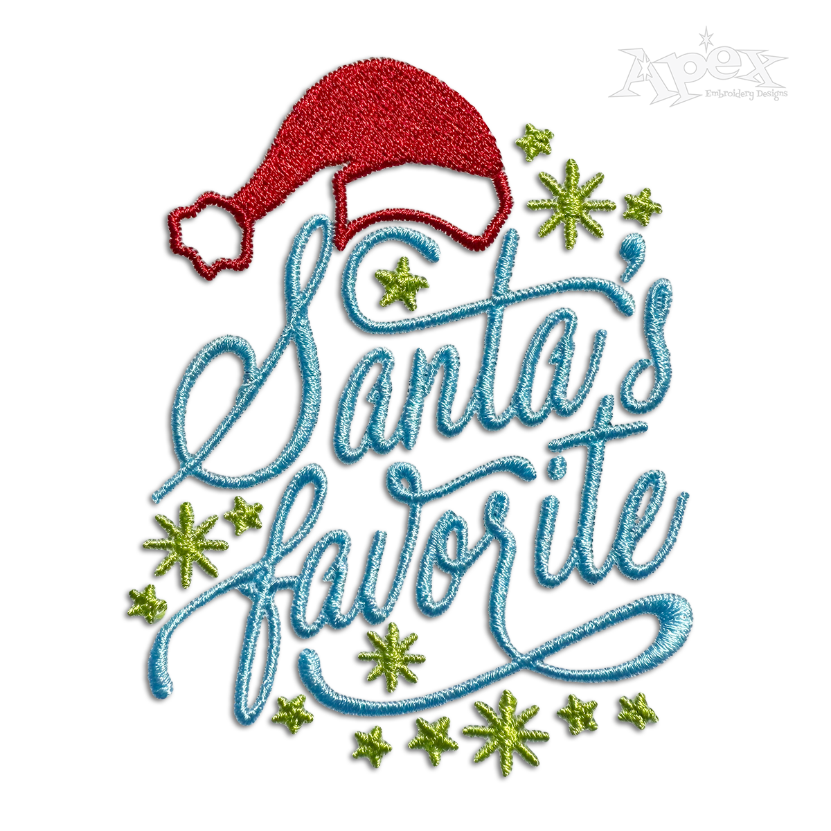 Santa's Favorite Christmas Machine Embroidery Designs