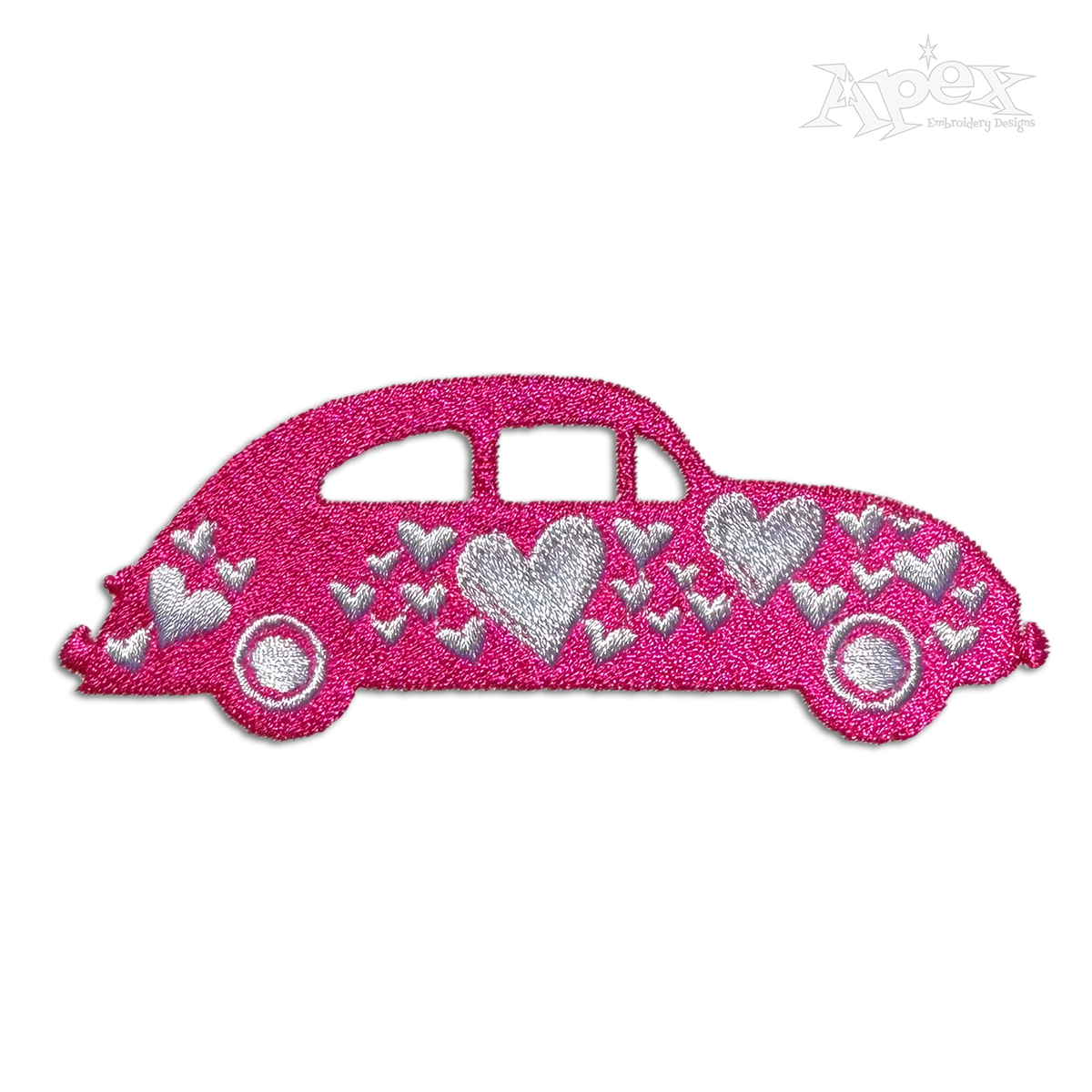Love Bug Machine Embroidery Design