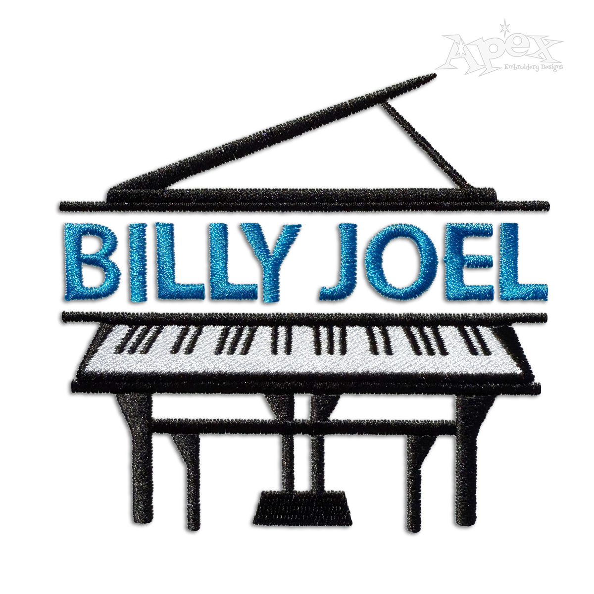 Piano Split Monogram Machine Embroidery Frame Designs by Apex