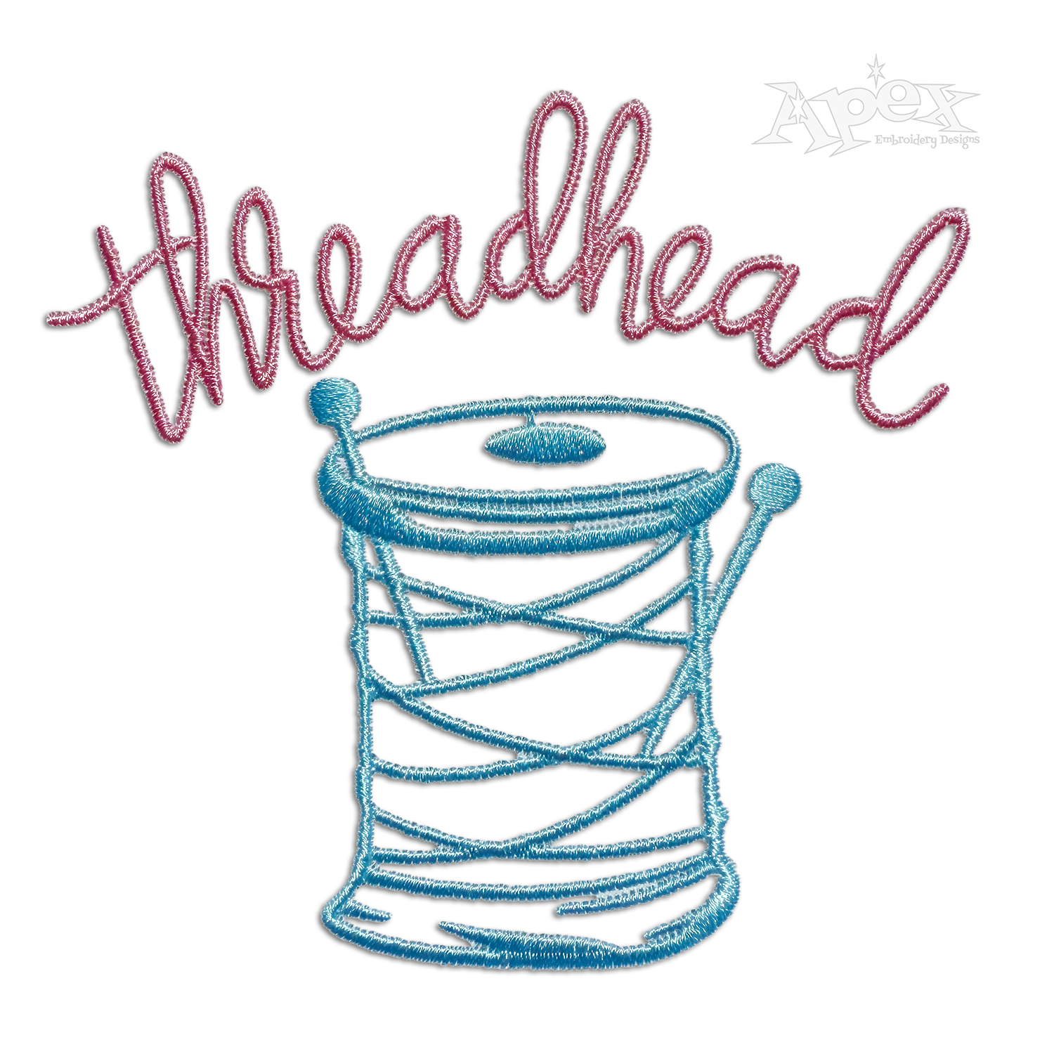 Threadhead Thread Head Sewing Needle Machine Embroidery Design