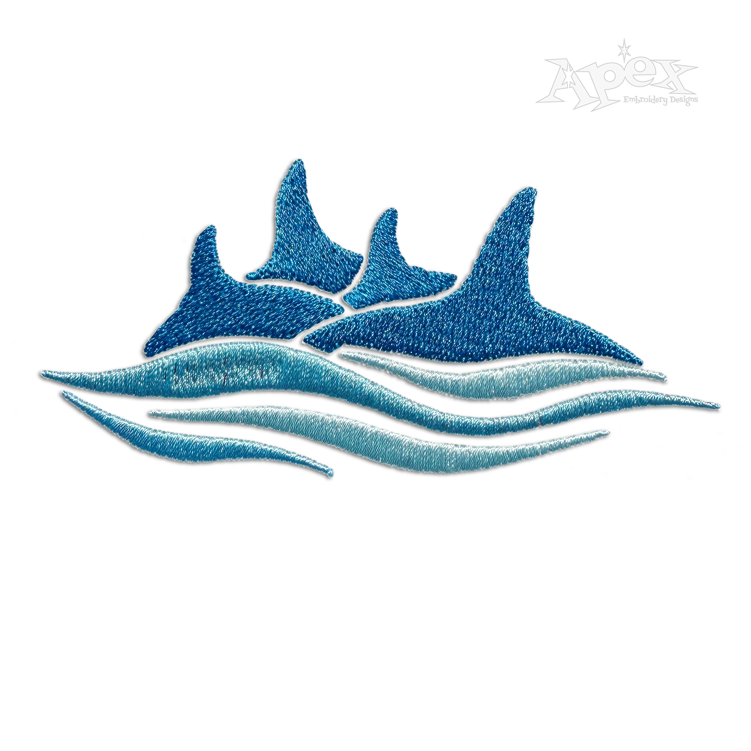 Orcas Whale Pack Bundle Machine Embroidery Designs Digitized