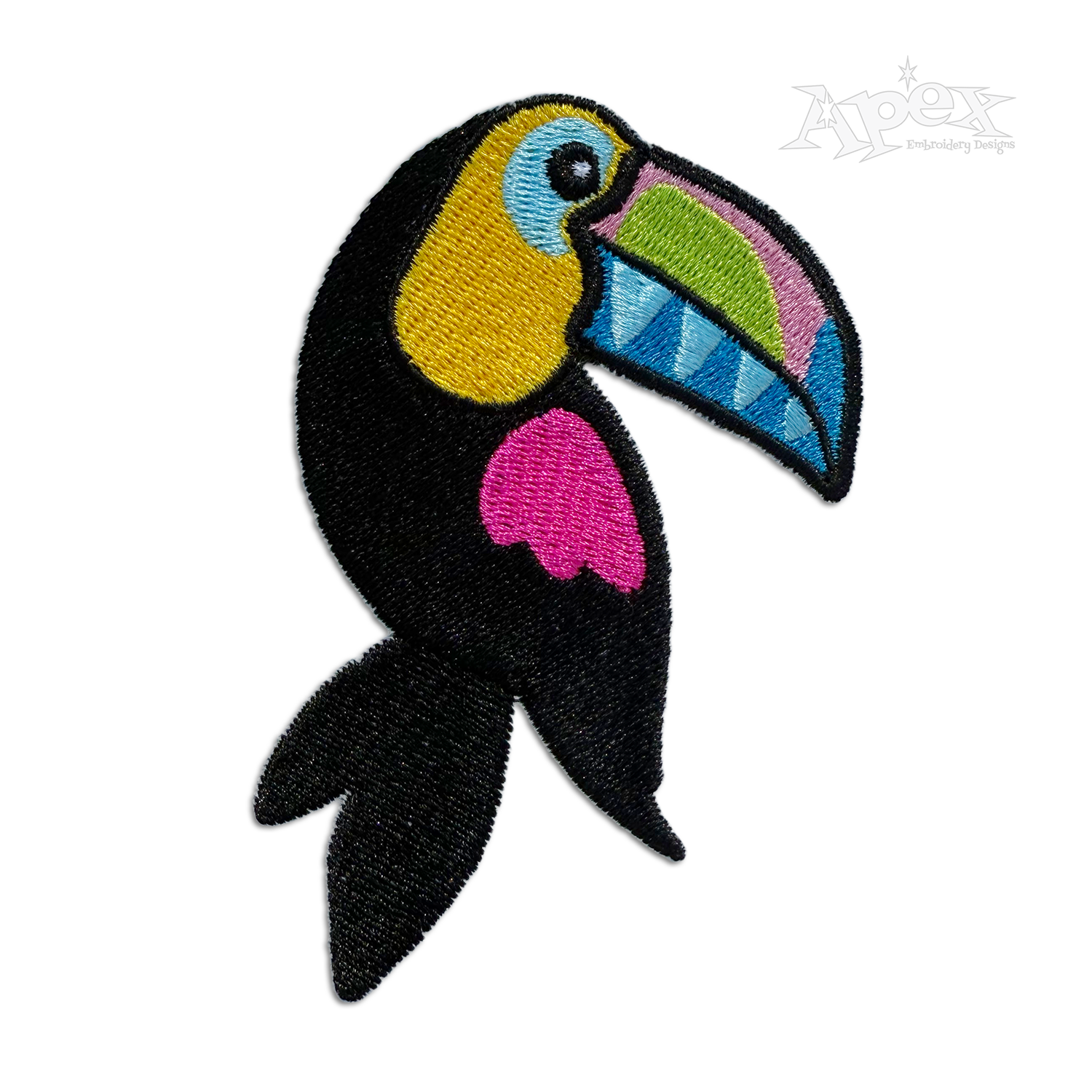 Retro Jungle Lion Machine Embroidery Design by Apex Digitizing