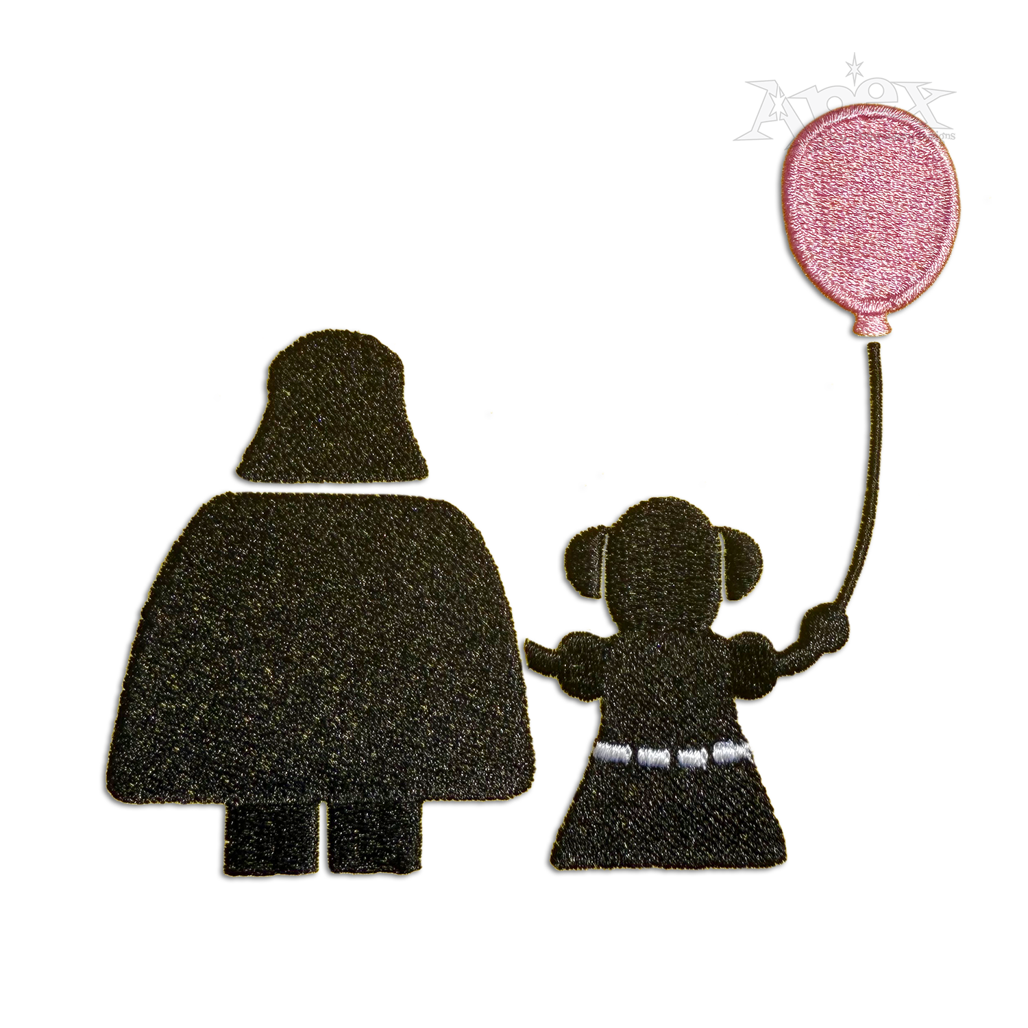 Daddy's Princess Father & Daughter Machine Embroidery Design by Apex