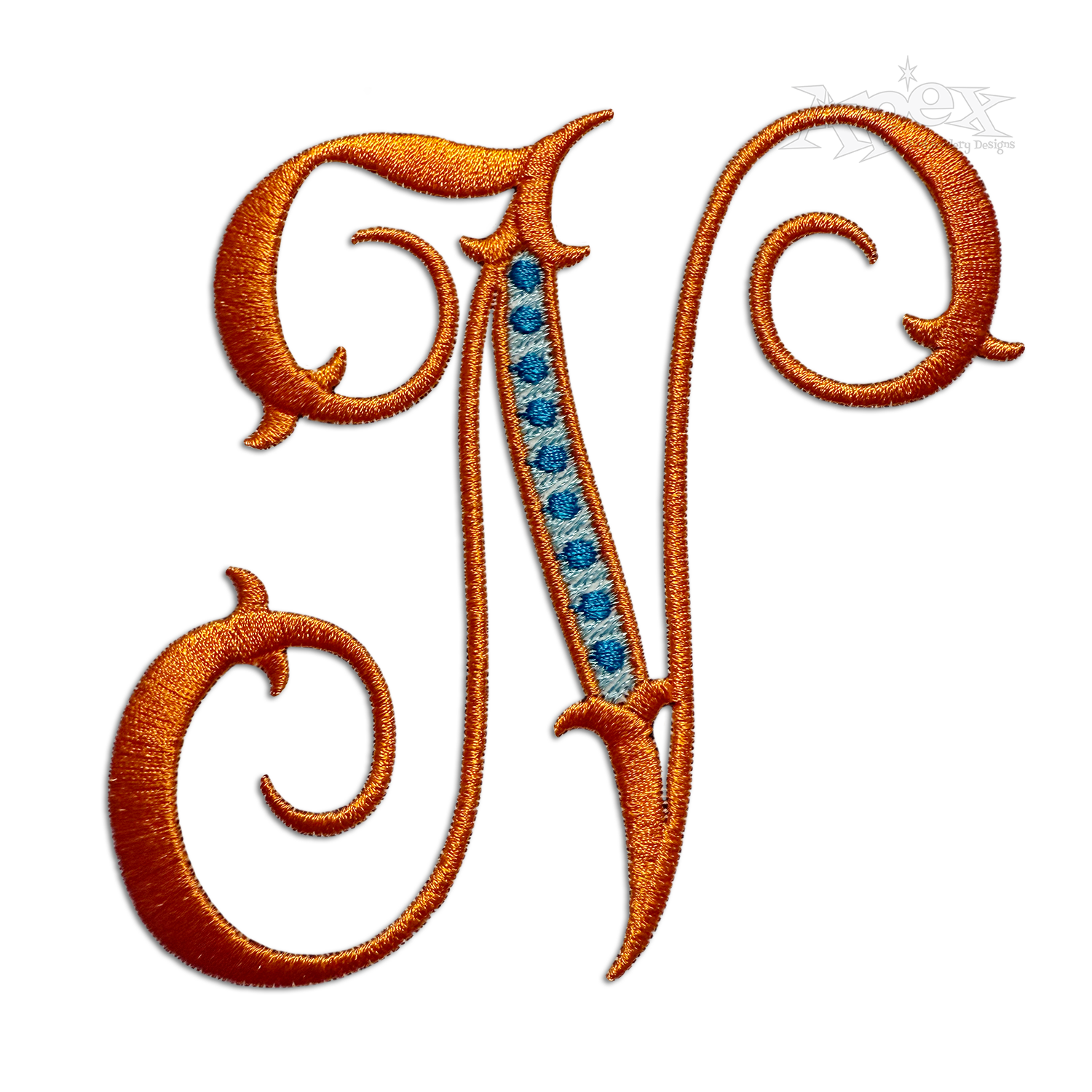 Dandy Dots Embroidery Fonts Machine Set N