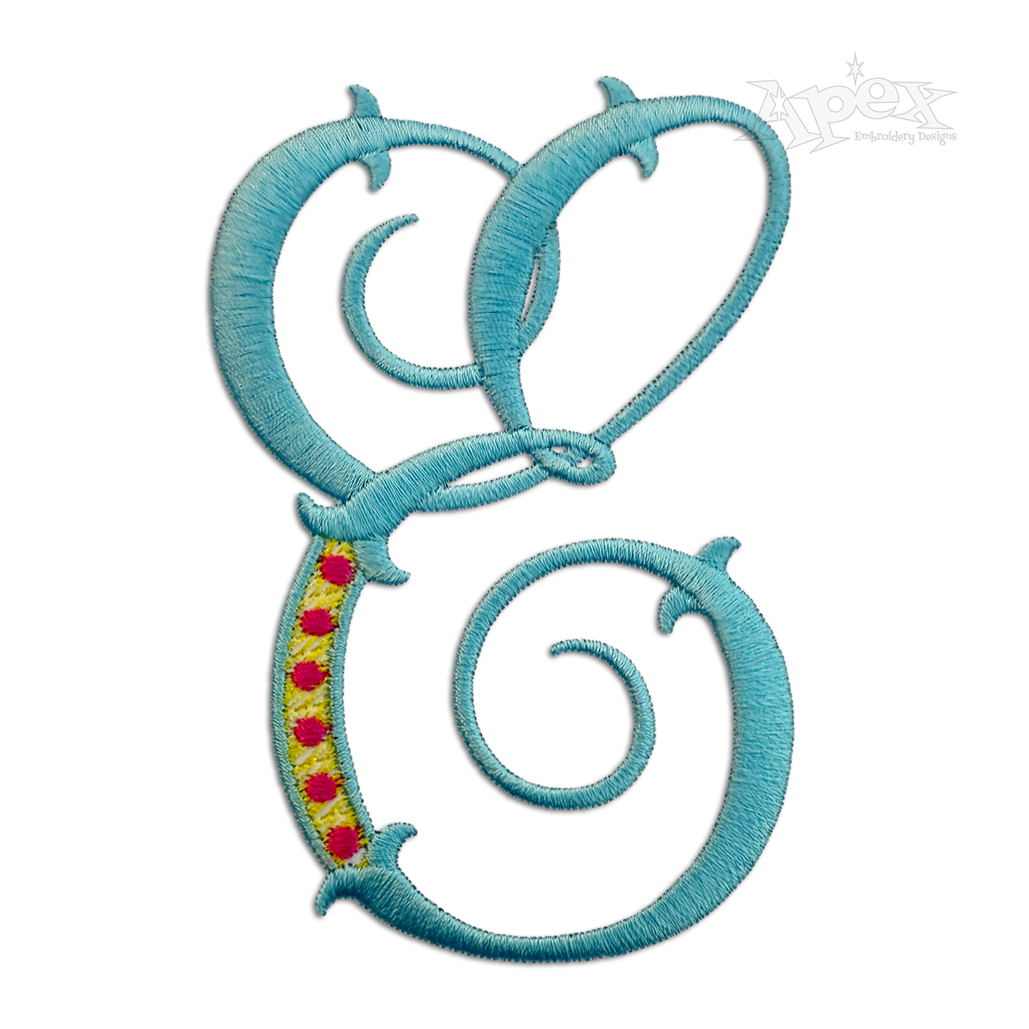 Dandy Dots Embroidery Fonts Machine Set