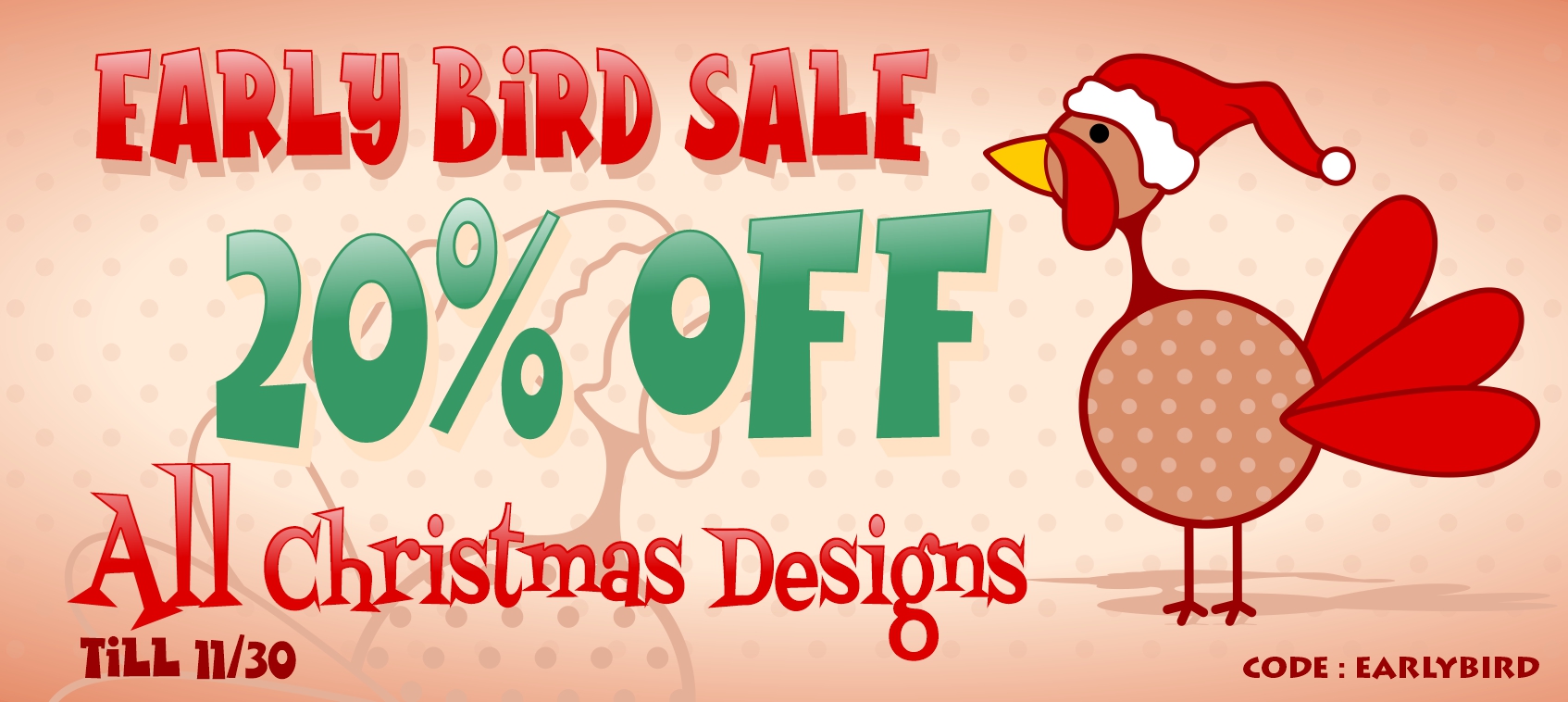 Christmas Early Bird Sale
