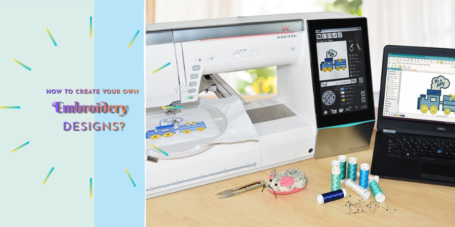 Make Embroidery Designs on Computer