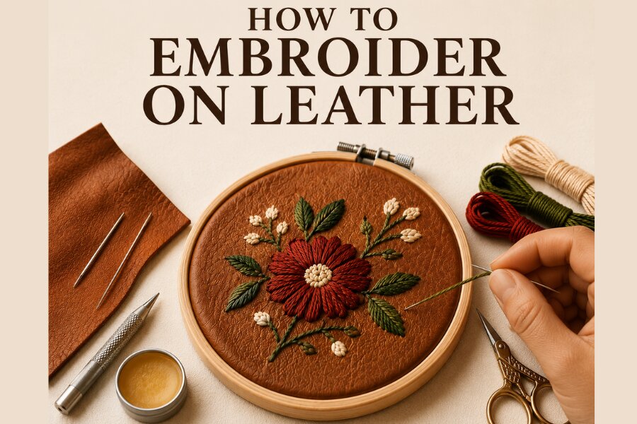 How to Embroider on Leather: The Complete Expert Guide