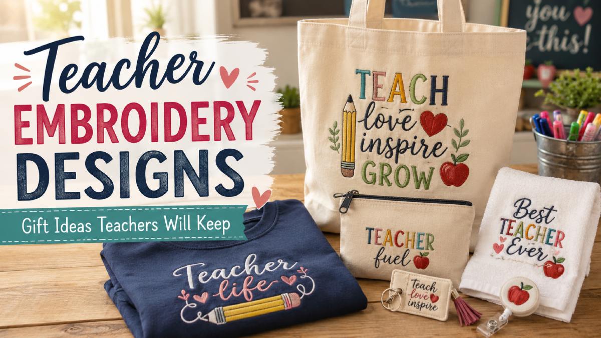 10 Teacher Embroidery Designs for Gifts They’ll Keep