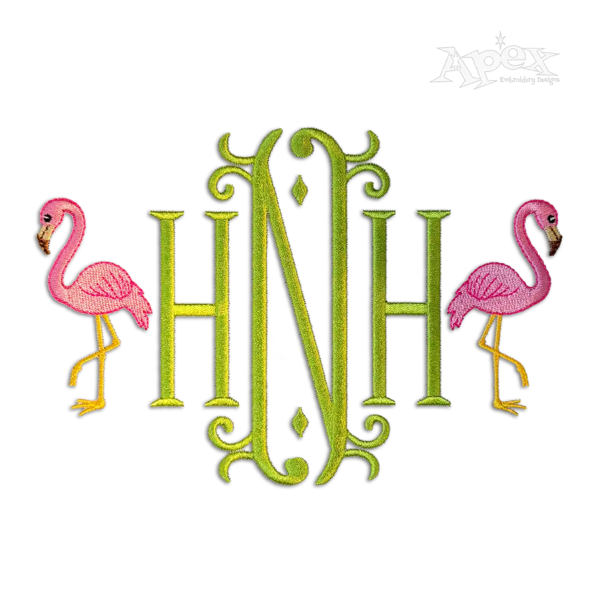 Vienna Embroidery Font HNH name
