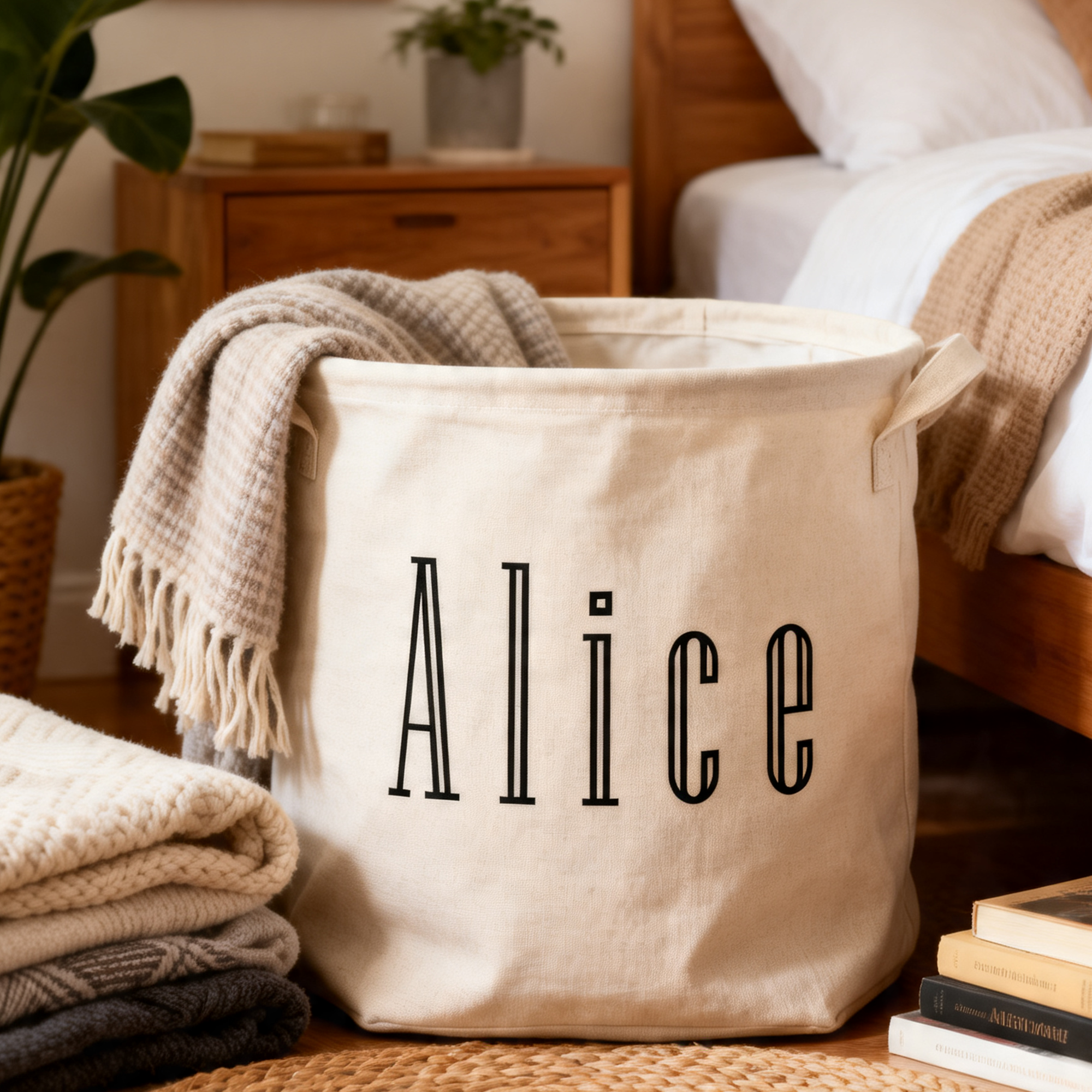 Tall Skinny Open Letters Monogram | TTF OTF Bag