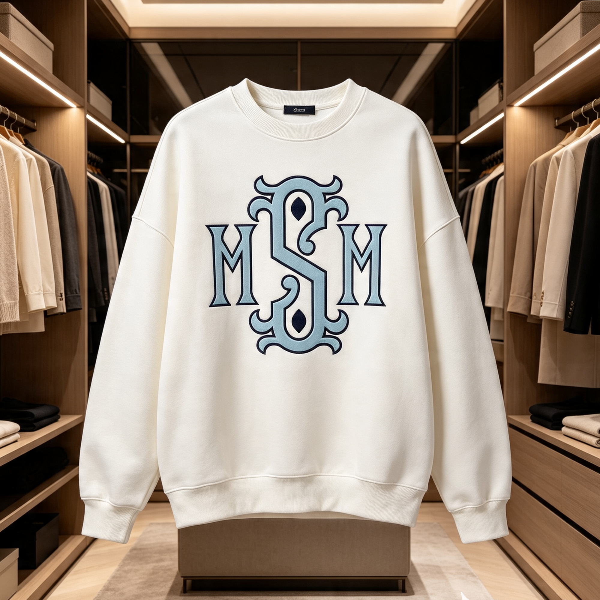 Sweat shirt Vienna Fire TrueType Monogram Font TTF OTF