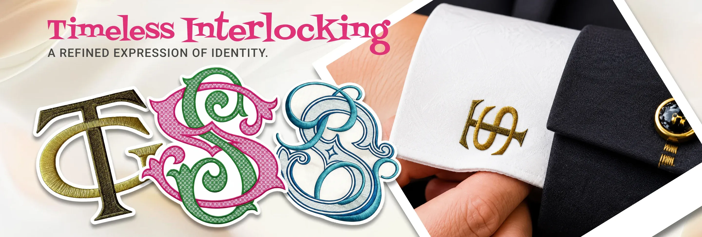 Embroidery Interlocking 
