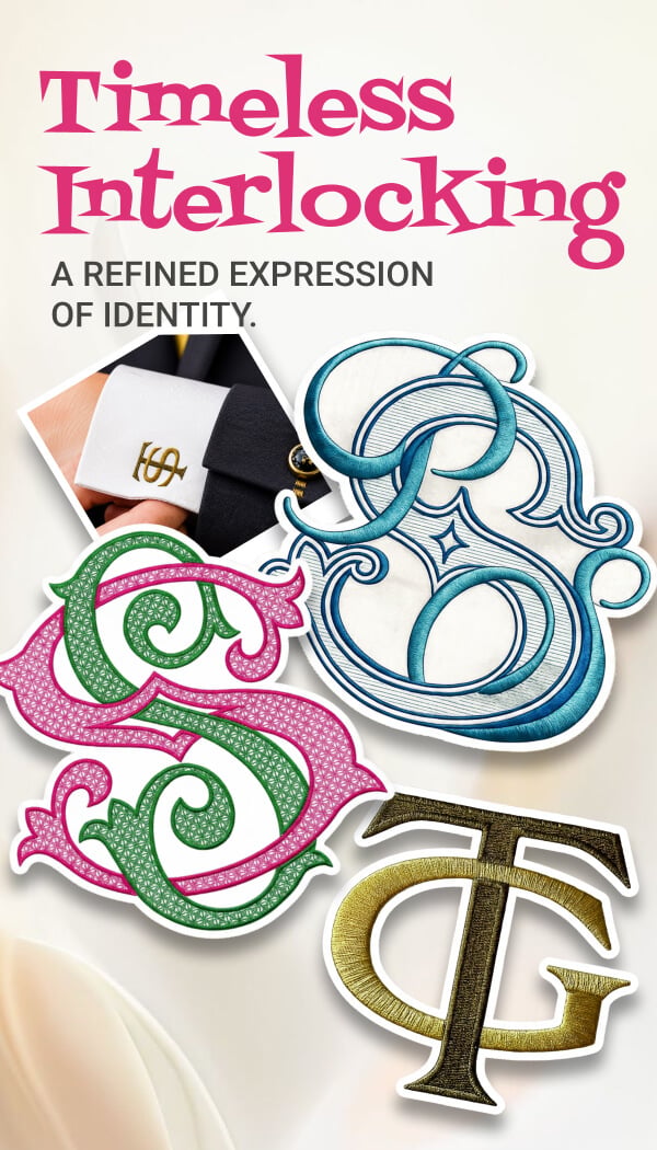 Embroidery Interlocking 