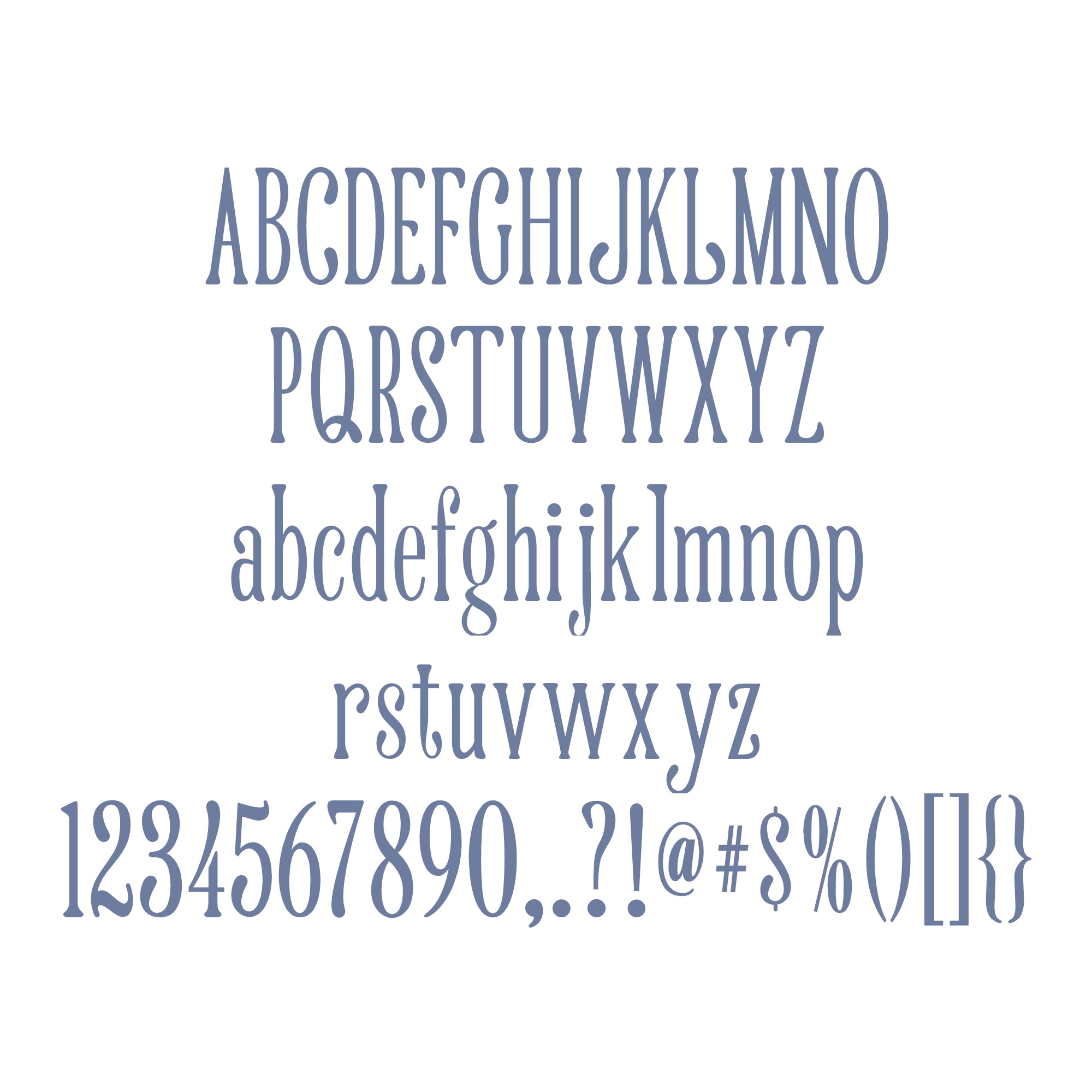 Shuler TrueType Monogram Font All