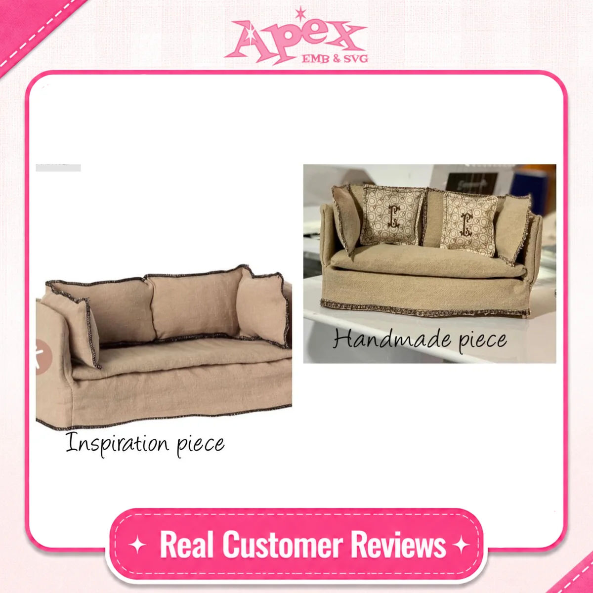 Vienna Embroidery Font fan review Apex Throw pillow