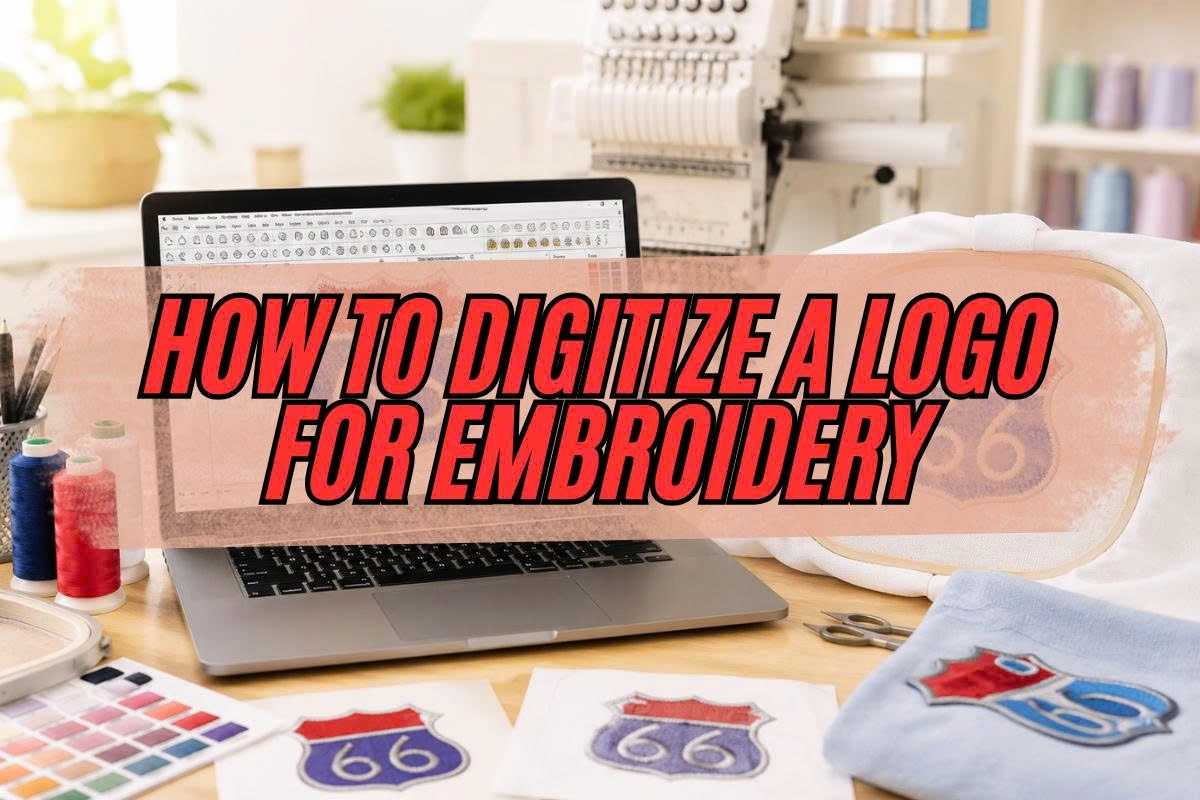 How to Digitize a Logo for Embroidery: A Complete Step-by-Step Guide