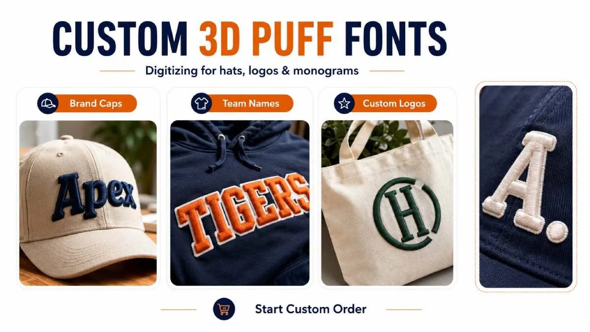 Apex offers custom embroidery digitizing for machine embroidery designs, including commercial logos and personal projects.