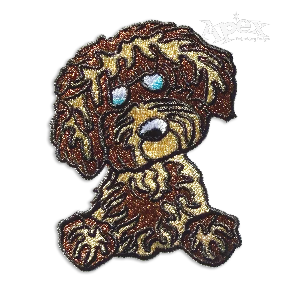 Aussie Doodle Machine Embroidery Design by Apex