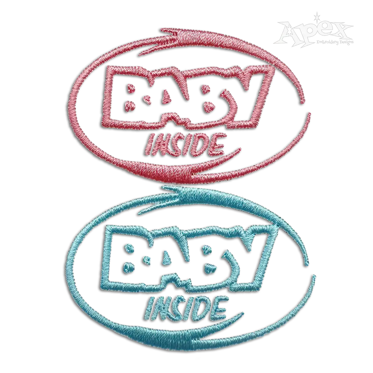 Baby Inside New Born Baby Machine Embroidery Design by Apex