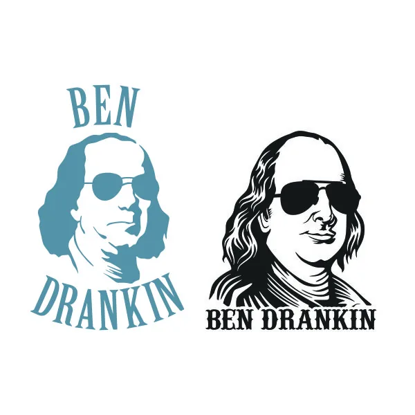 Ben Drankin SVG Cuttable Design