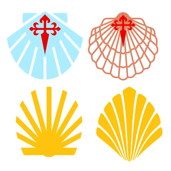 Camino De Santiago Shell SVG Cuttable Design