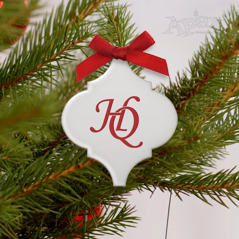 Christmas Lowes Tile Ornament Cuttable Design
