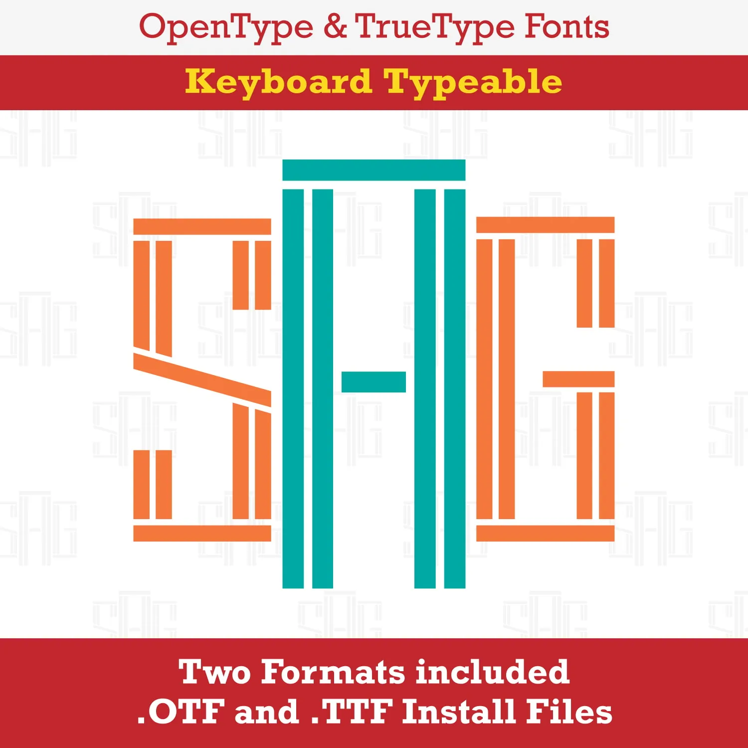 Column Monogram TrueType Font
