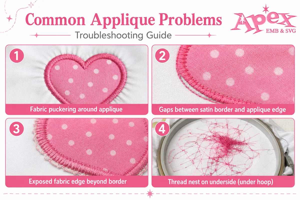 Common Machine Applique Problems and Troubleshooting