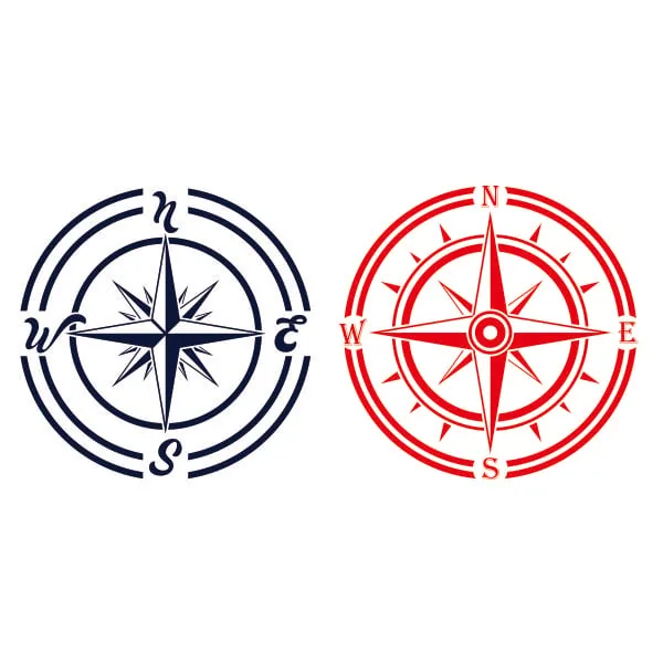 Compass SVG Cuttable Design