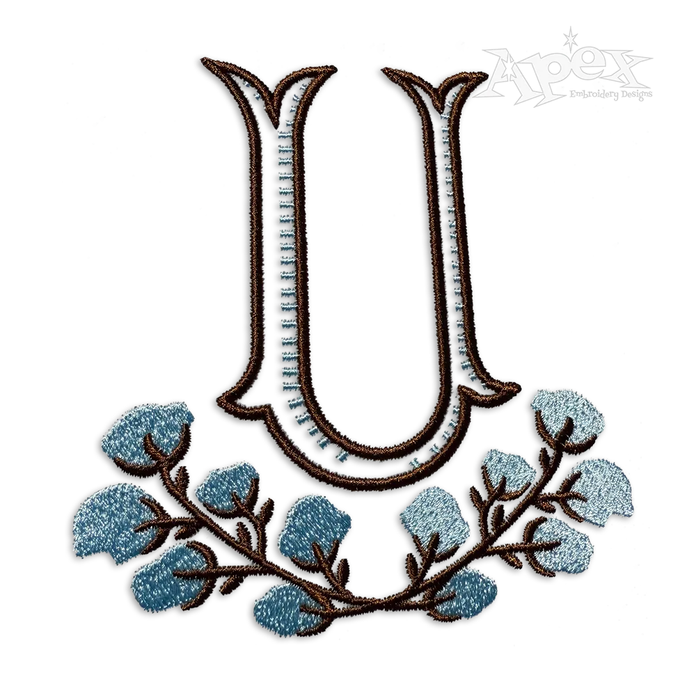 Cotton Frame Machine Embroidery Design by Apex
