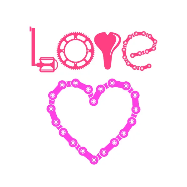 Cycling Love SVG Cuttable Designs