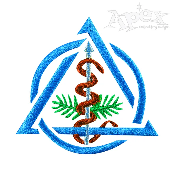 Dental Seal Embroidery Design