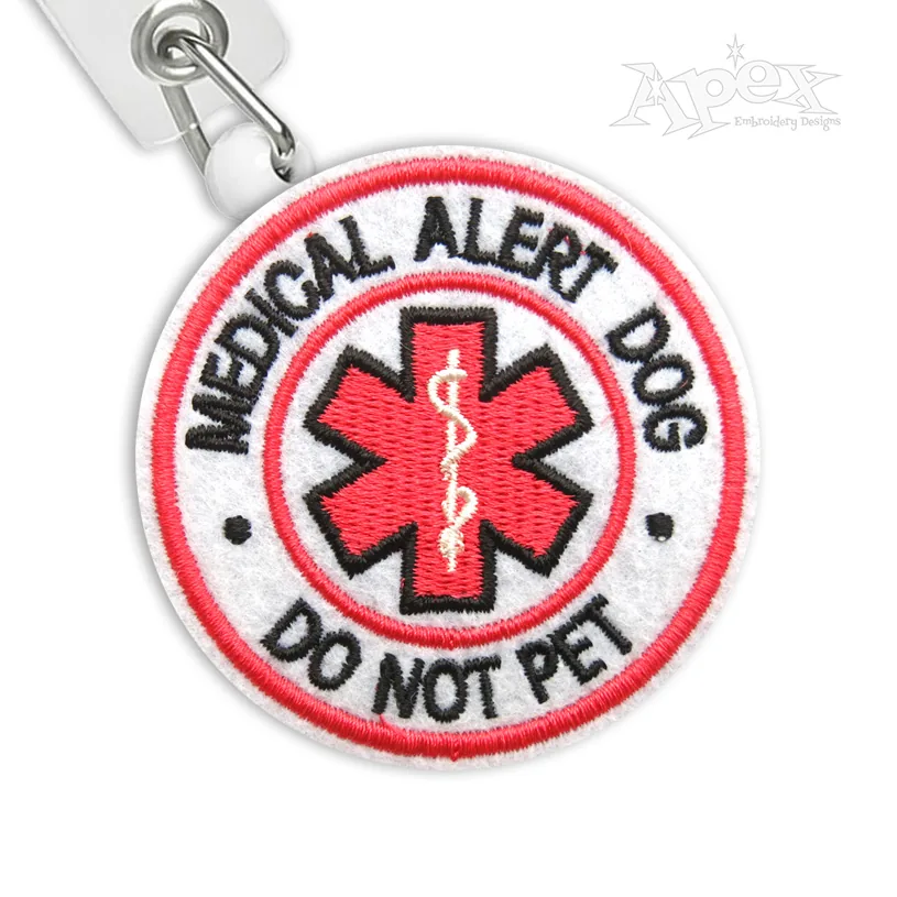 Do Not Pet Feltie ITH Embroidery Design