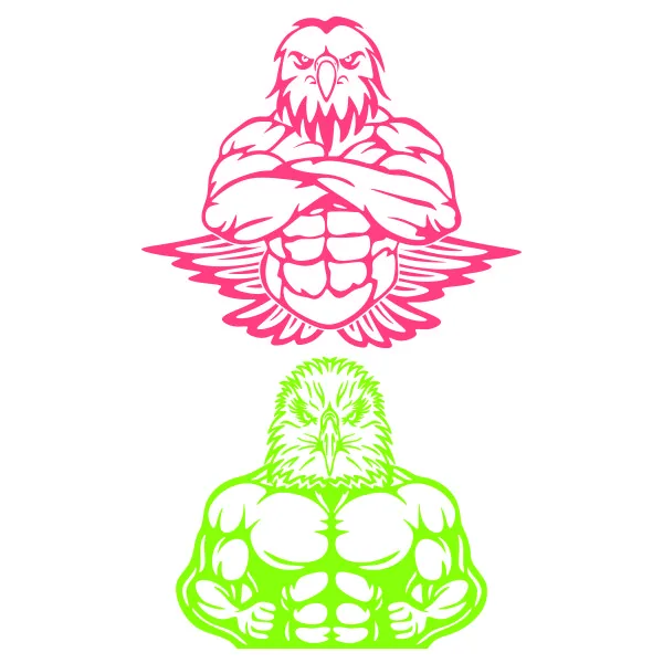 Eagle Man SVG Cuttable Design