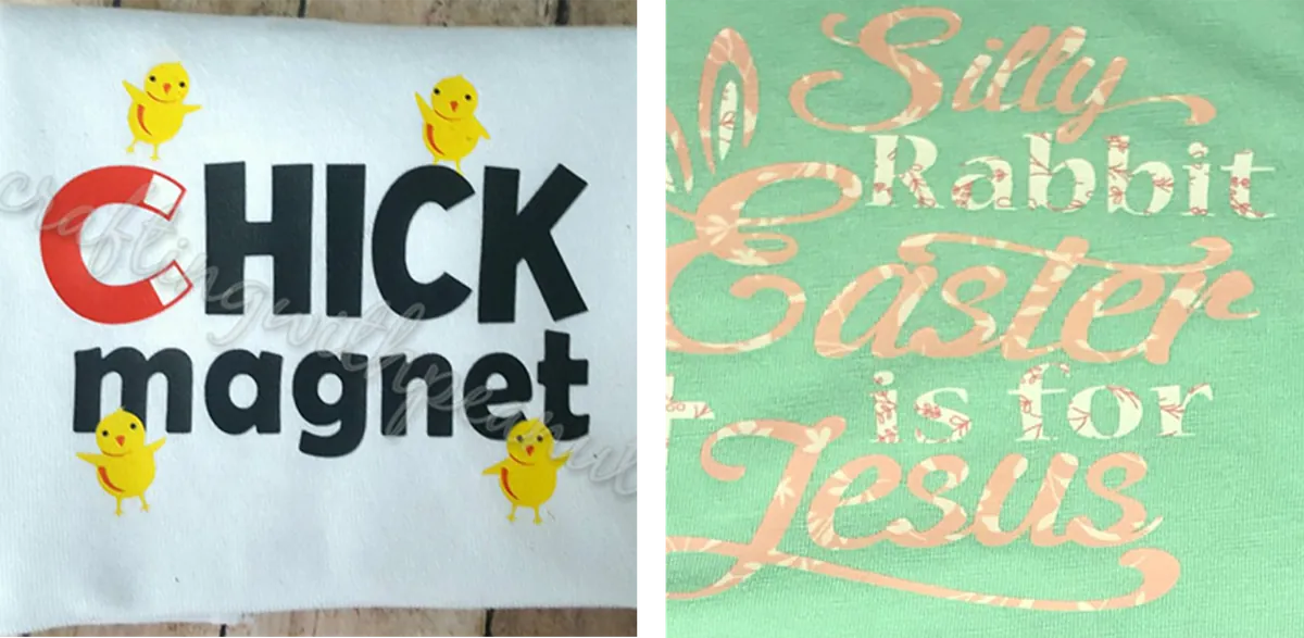 Easter SVG Designs on clothes