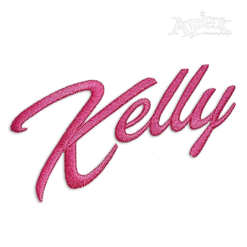 Easy Breezy Script Machine Embroidery Font